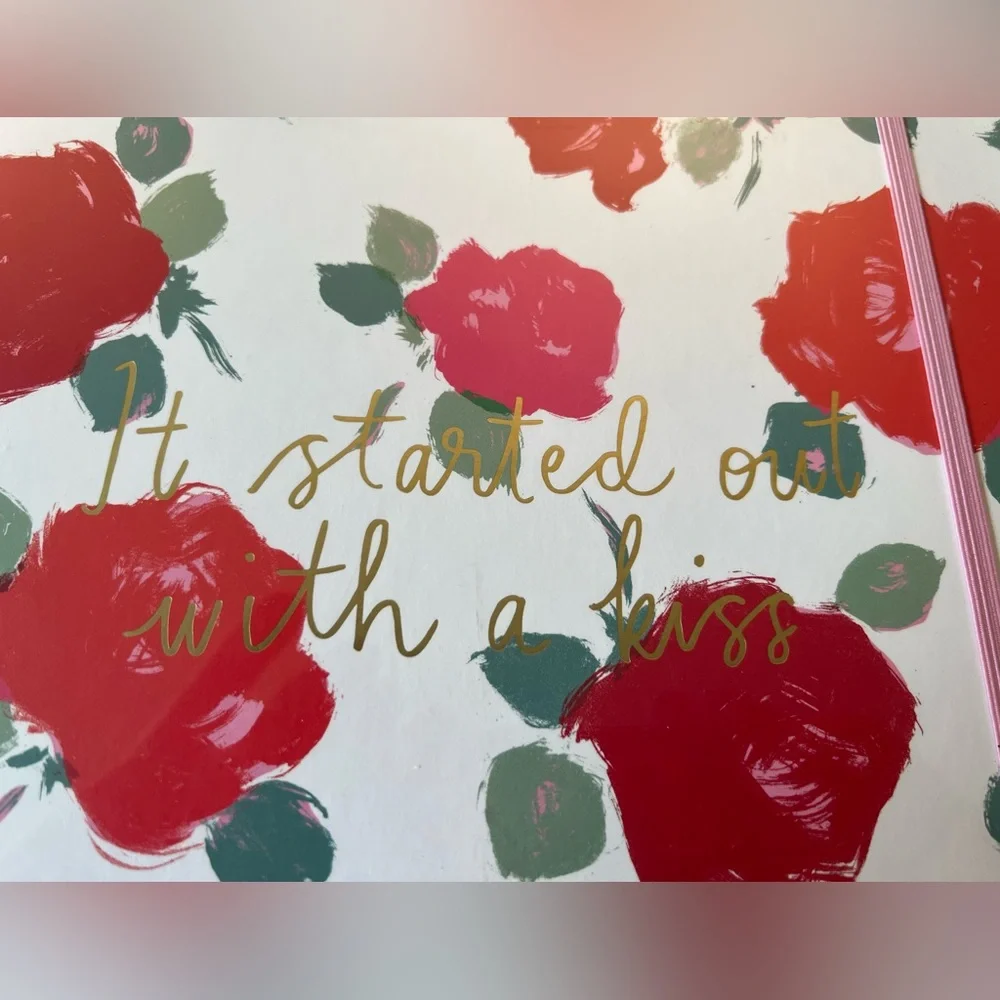 NIB Kate Spade Brushy Rose Bridal Planner